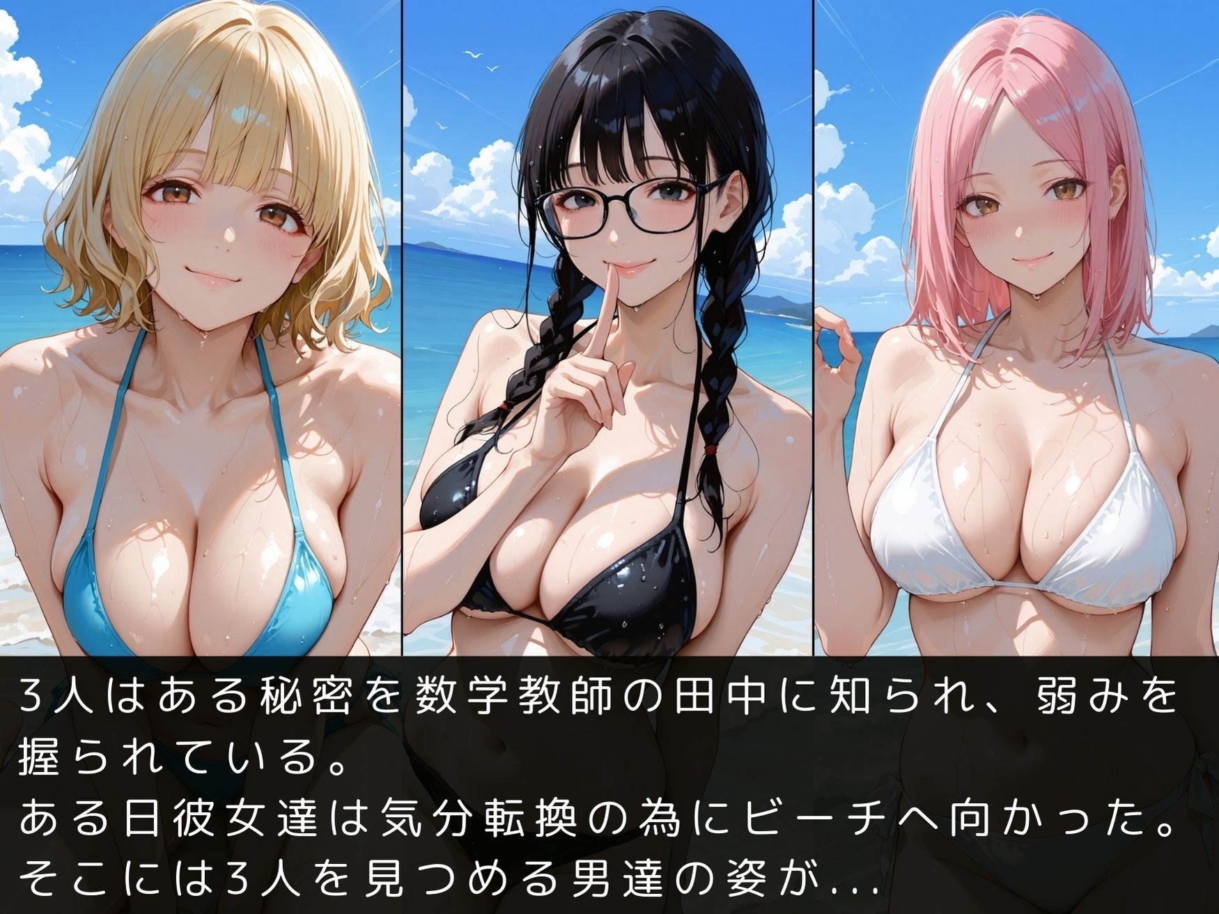 放課後の性指導 〜女子生徒の秘密〜ビーチ編 画像5