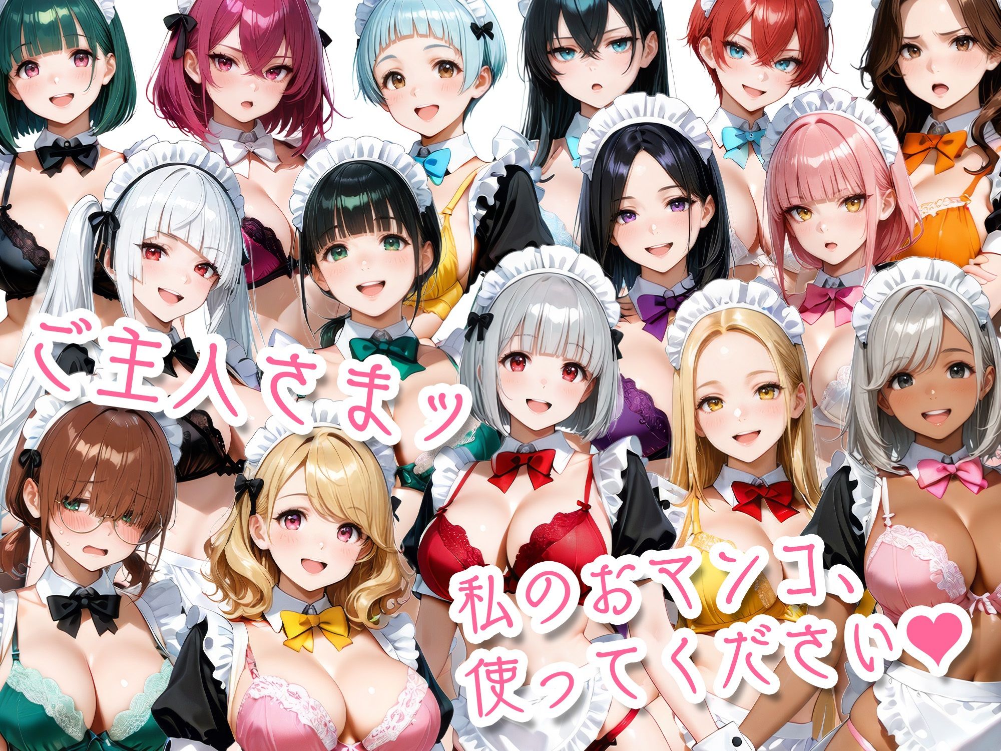 15人の爆乳メイドが毎日ご奉仕セックスしてくれる家_9