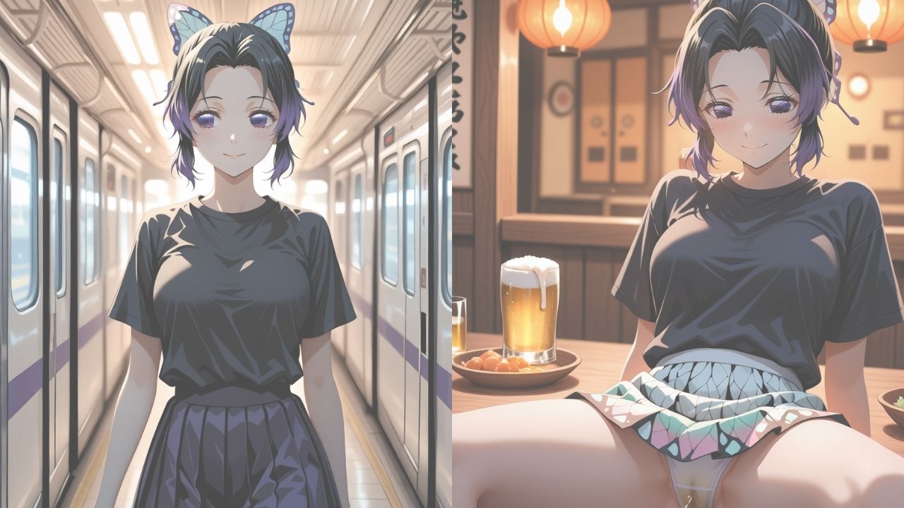 【ミダレ。Ep22】抗えない快楽に沈めたい 酔花ノ宴:胡蝶し〇ぶ編 快楽堕ち序章500枚CG集 画像1