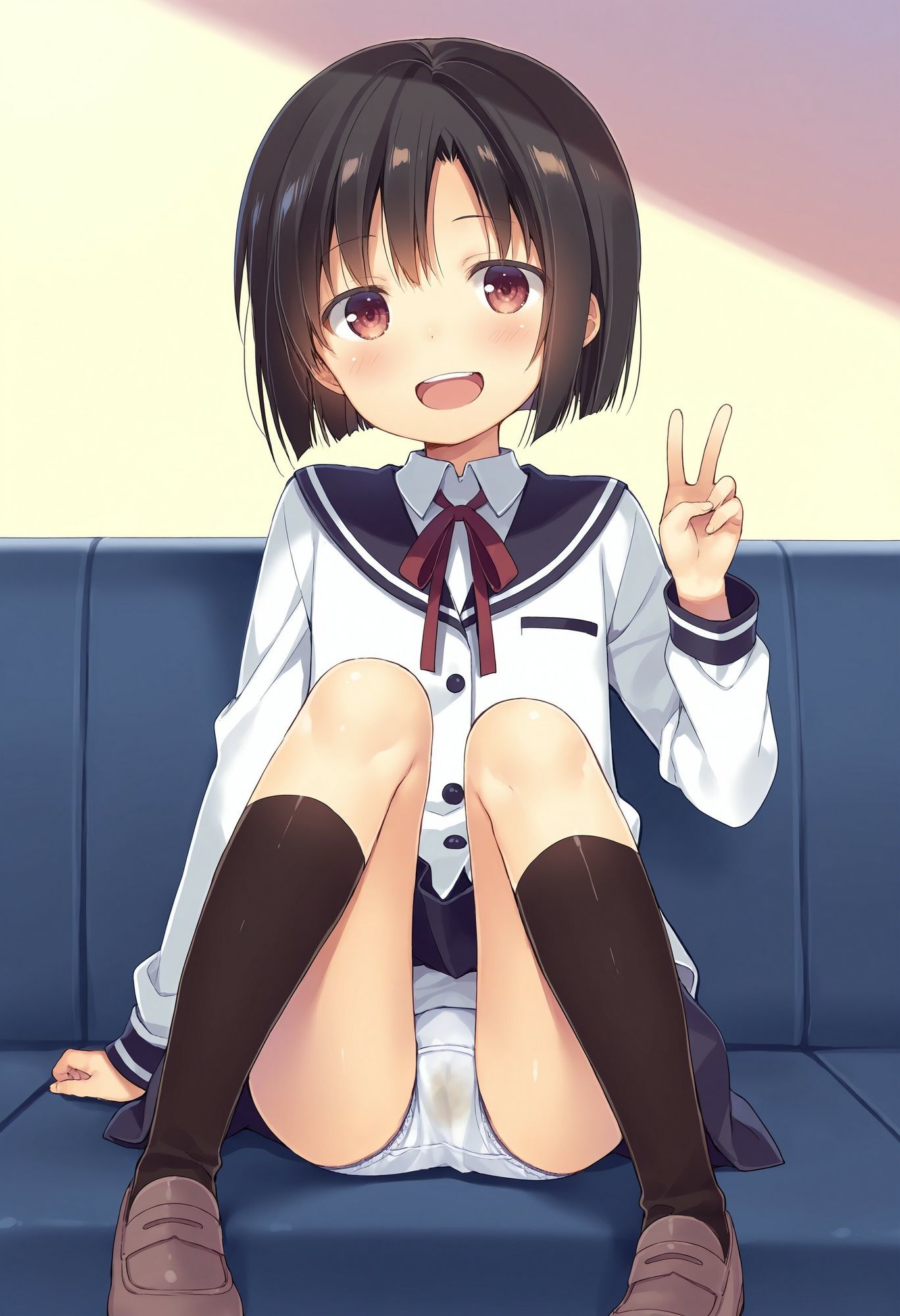 可愛い同級生の汚パンツ 画像2