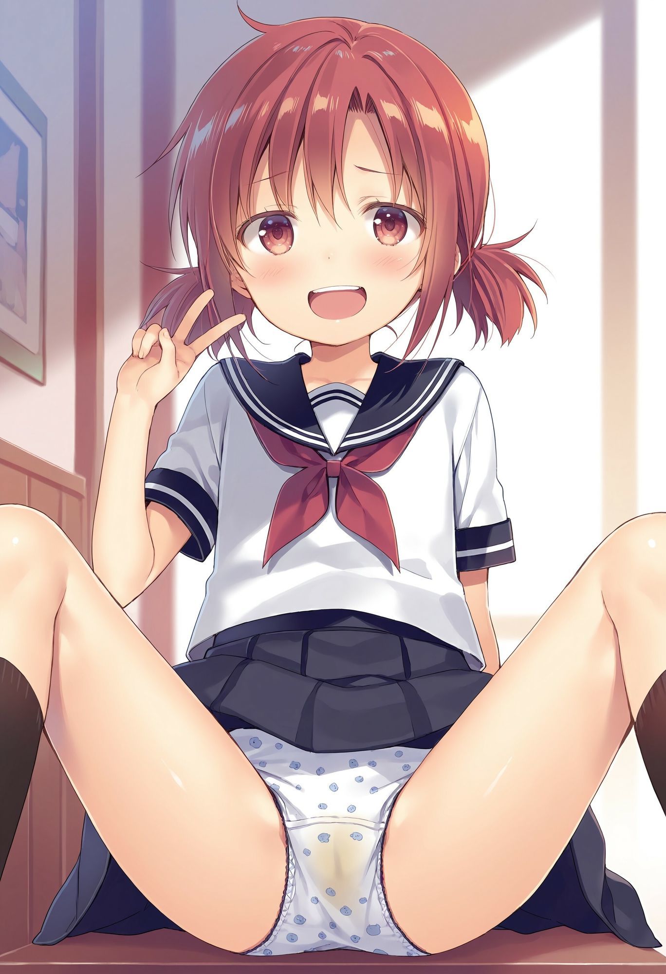 可愛い同級生の汚パンツ 画像5