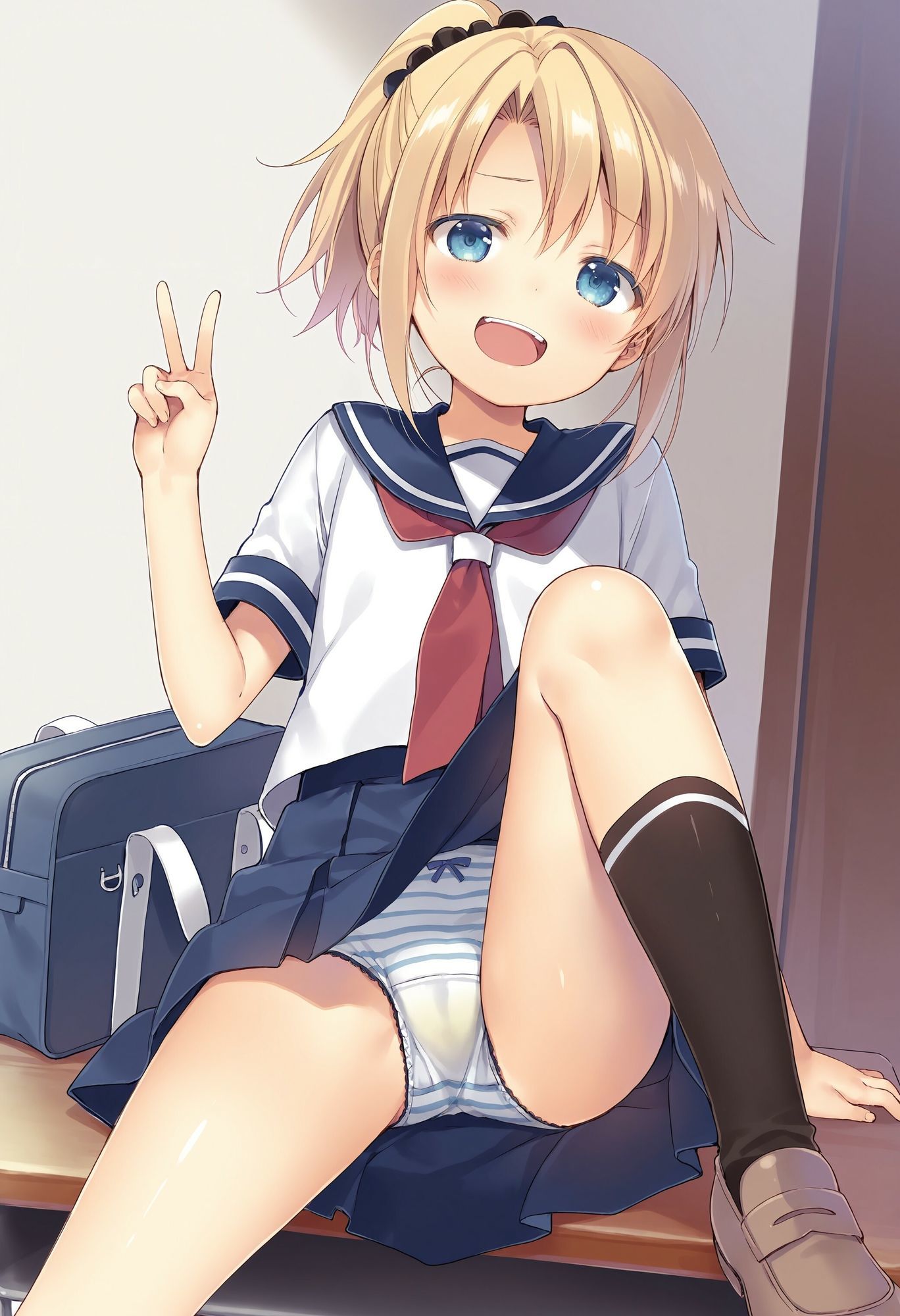 可愛い同級生の汚パンツ 画像9