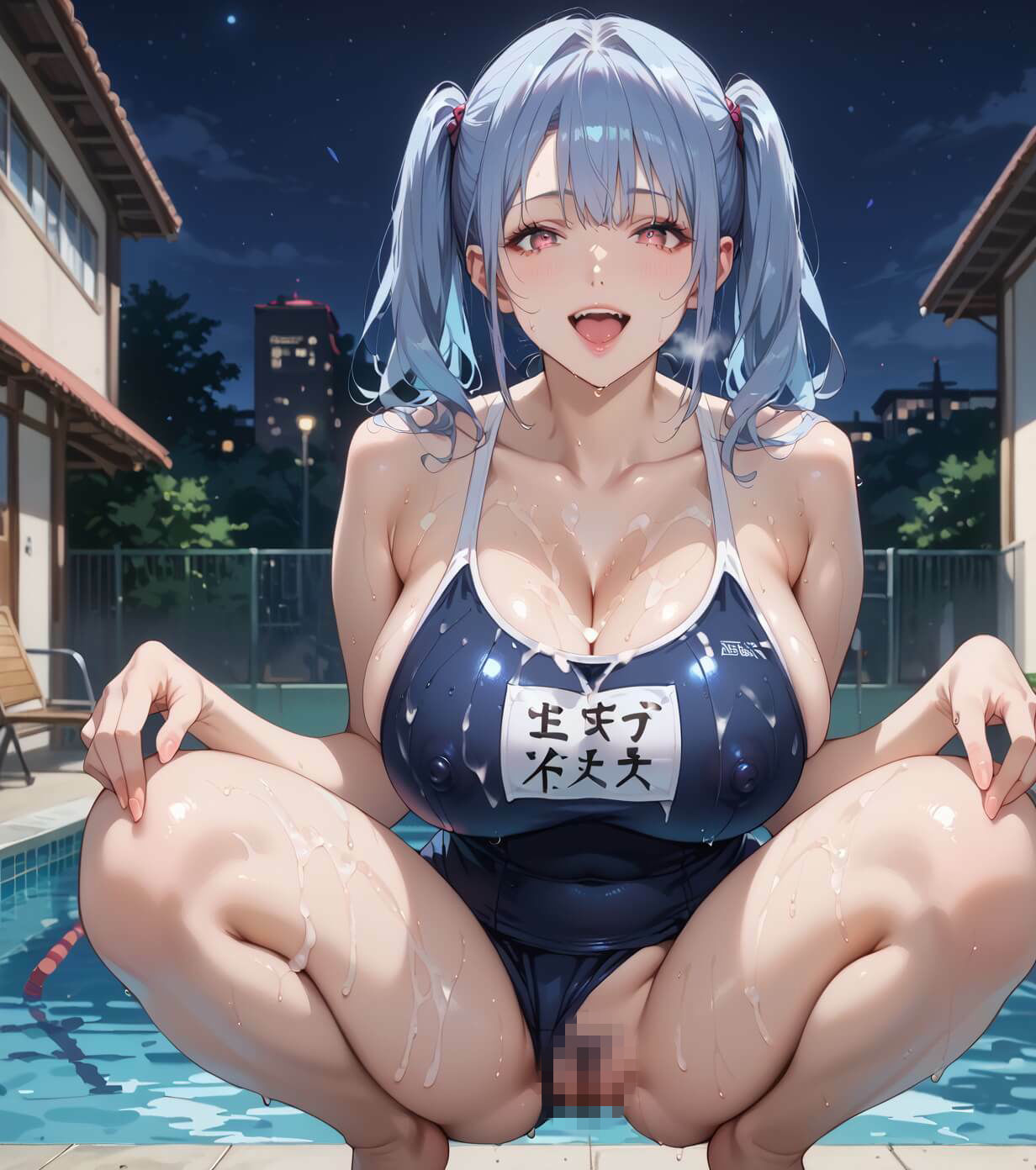 水泳部顧問最高すぎ!可愛い水泳部員たちとエッチな練習・490枚 画像9