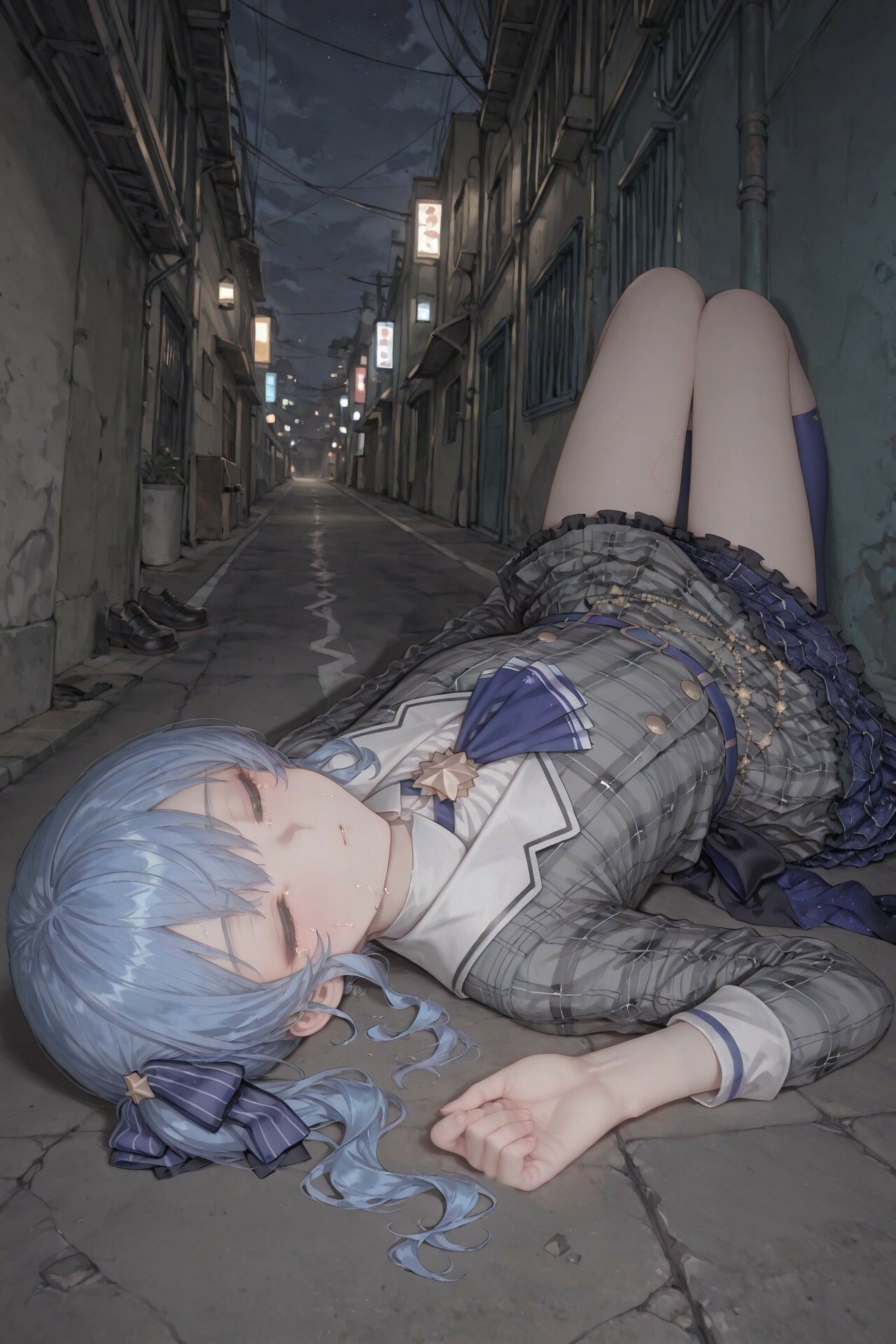 星街す〇せいの路地裏拘束レ〇プ 画像2