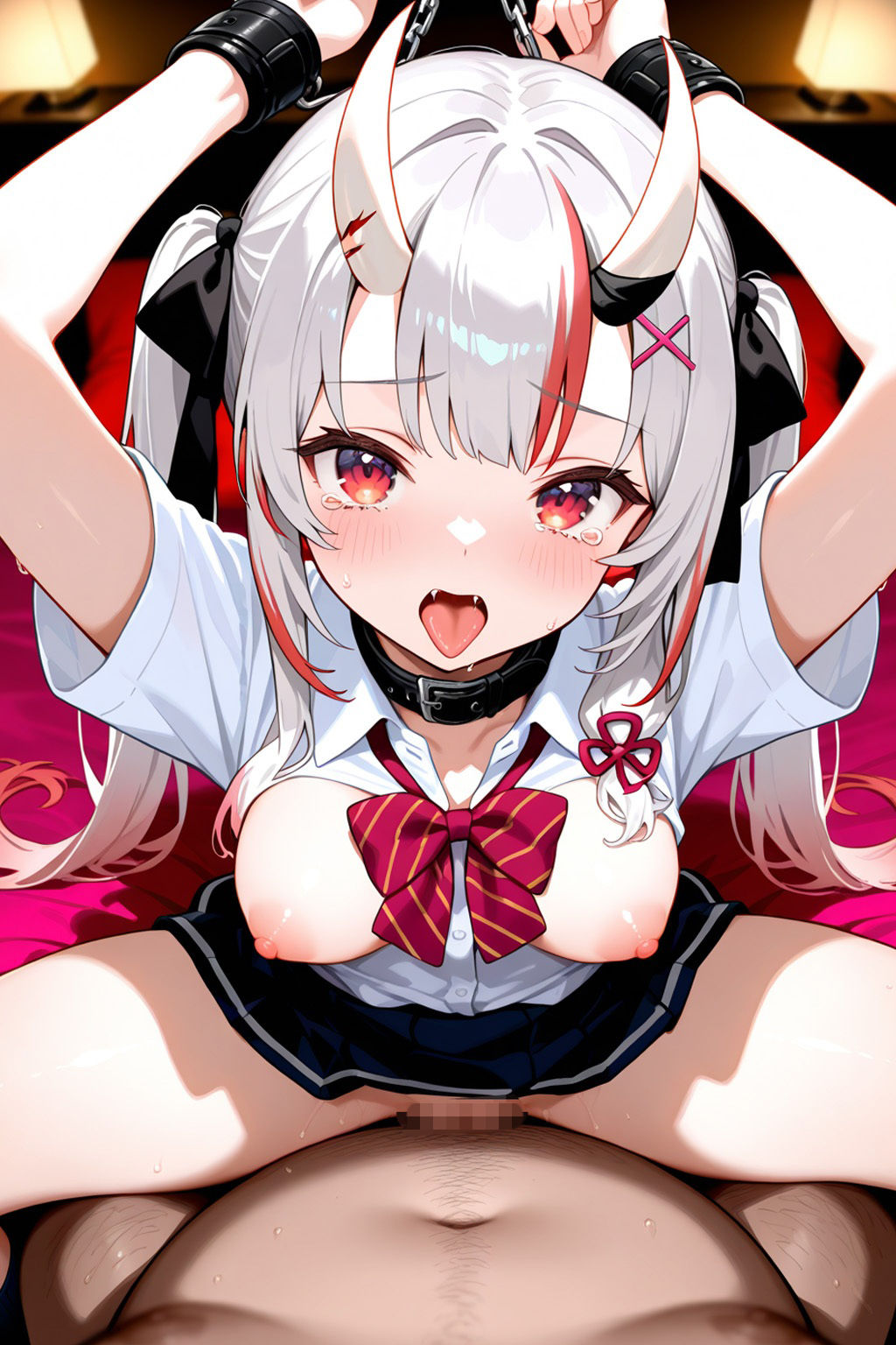 百鬼あやめを調教拘束エッチ 画像4