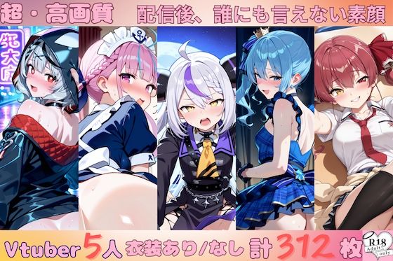 配信後、誰にも言えない素顔 ― VTuber5人・衣装あり/なし完全収録 ― vol.2