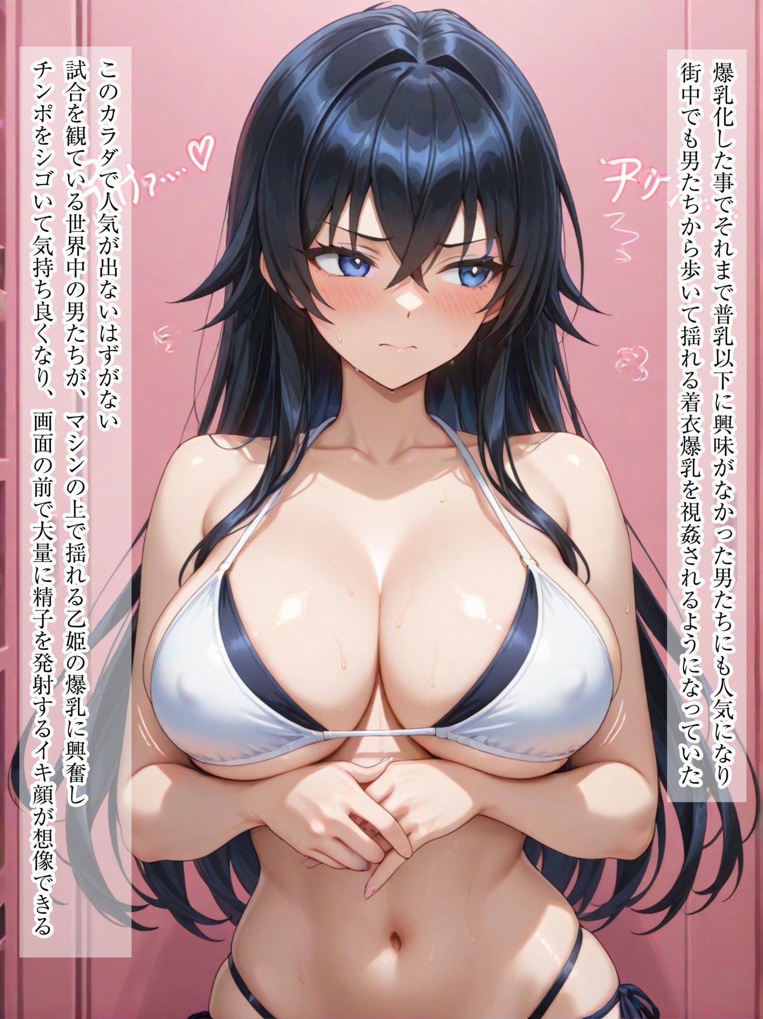 爆乳ウェーブ 第2話 刃〇乙姫 爆乳爆尻水着 視姦 撮影 画像2