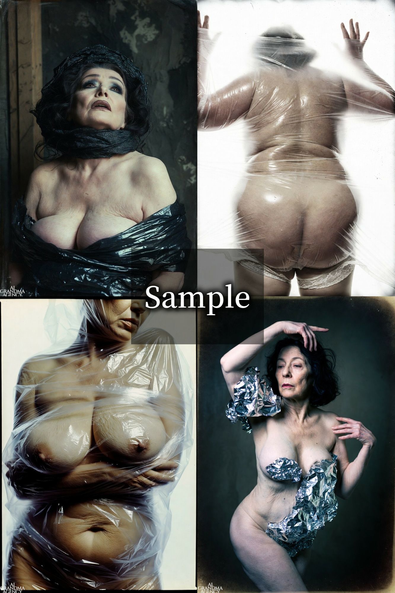 ラッピング〜包まれた老体〜 画像1