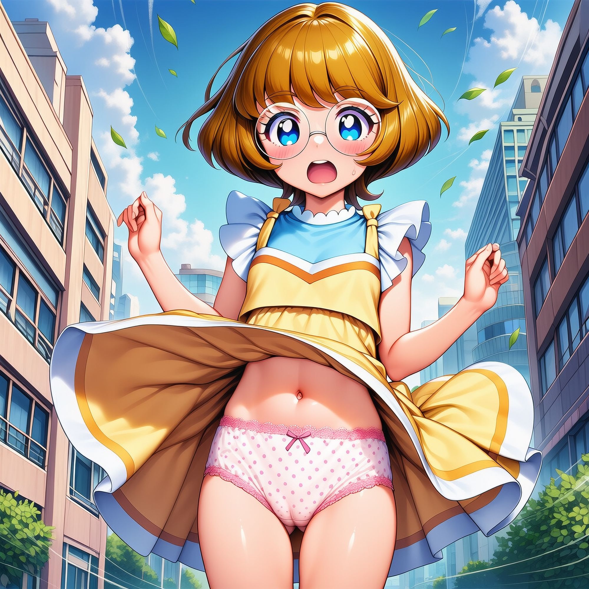 サンプル画像4:ラッキースケベ  ト？？ピカル〜ジュ  プ？？キュア(やっぴぃの観察記録) [d_727770]