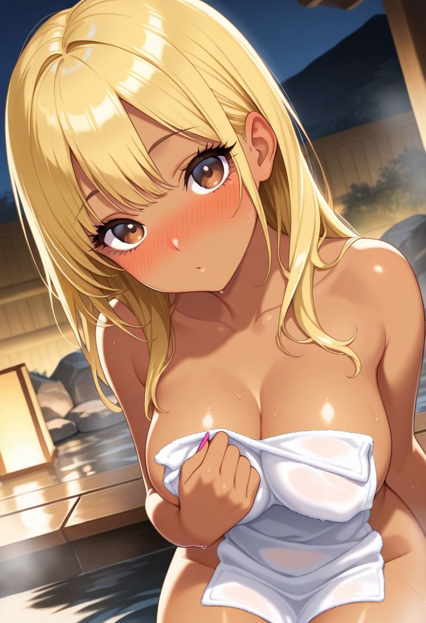 ギャルと温泉旅行！旅館でひたすらヤリまくり中出しセックス 画像1