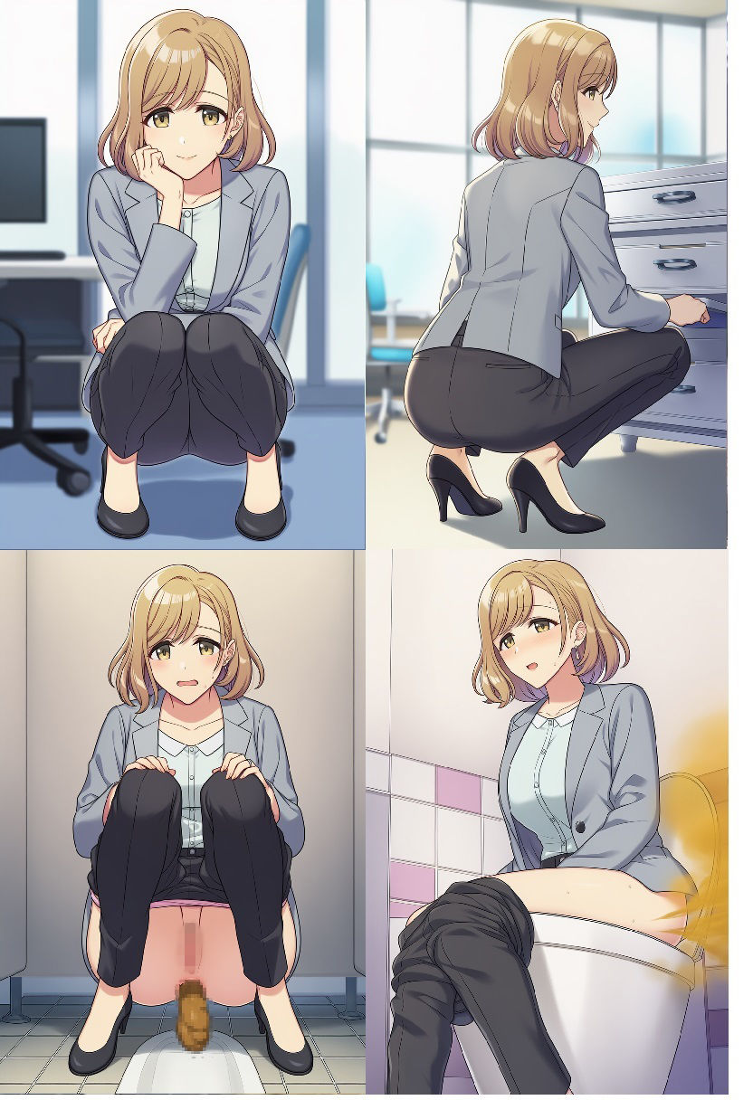 会社員女性達のオナラ・排便シチュエーション 画像2