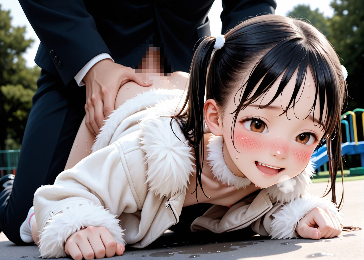 変態娘 -僕が出張先の公園で出会った露出少女の話をしよう。- エロ漫画6