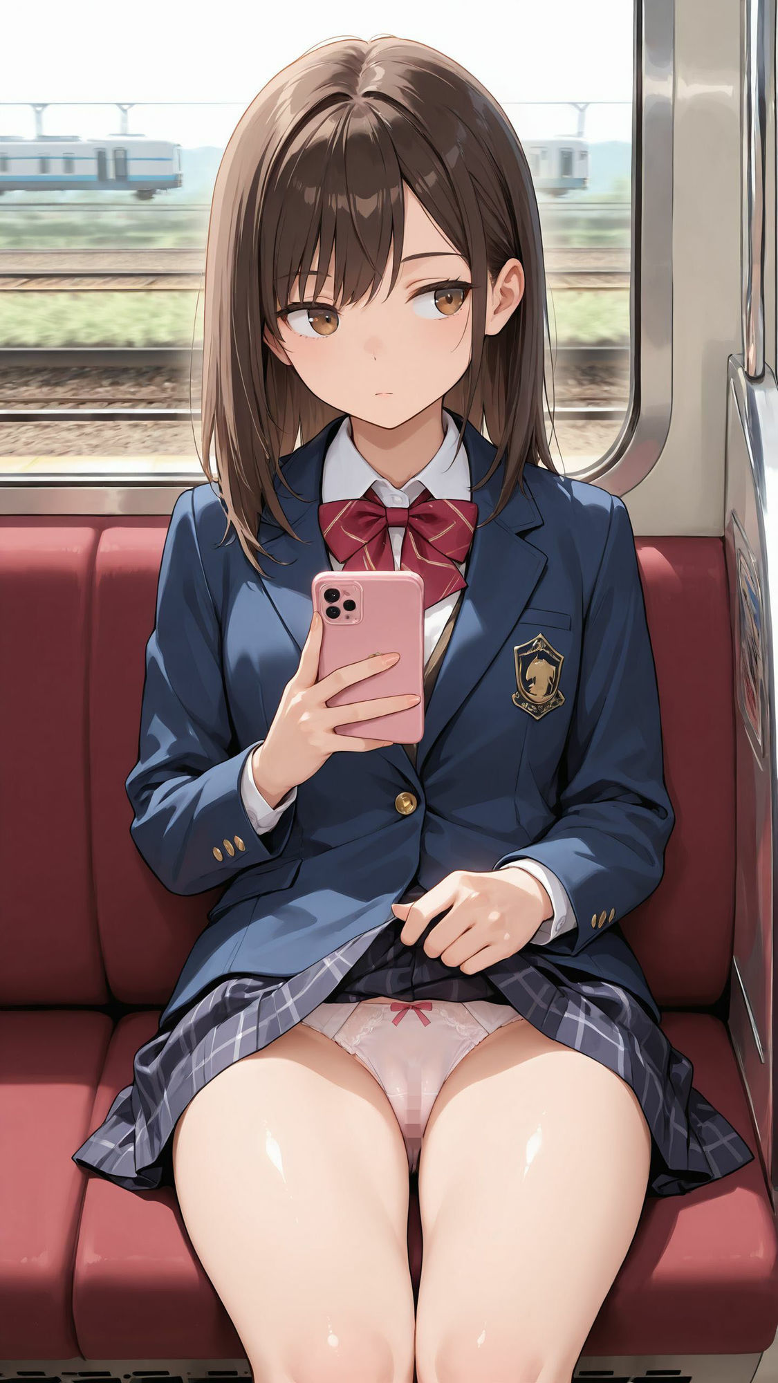 【たっぷり500枚】パンチラ至上主義。〜階段・電車・ベッド・たくし上げ・M字開脚〜 魅惑の5シチュエーション決定版 画像2