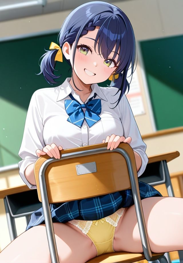 クラスの女子は椅子の座り方が横着過ぎる 画像5