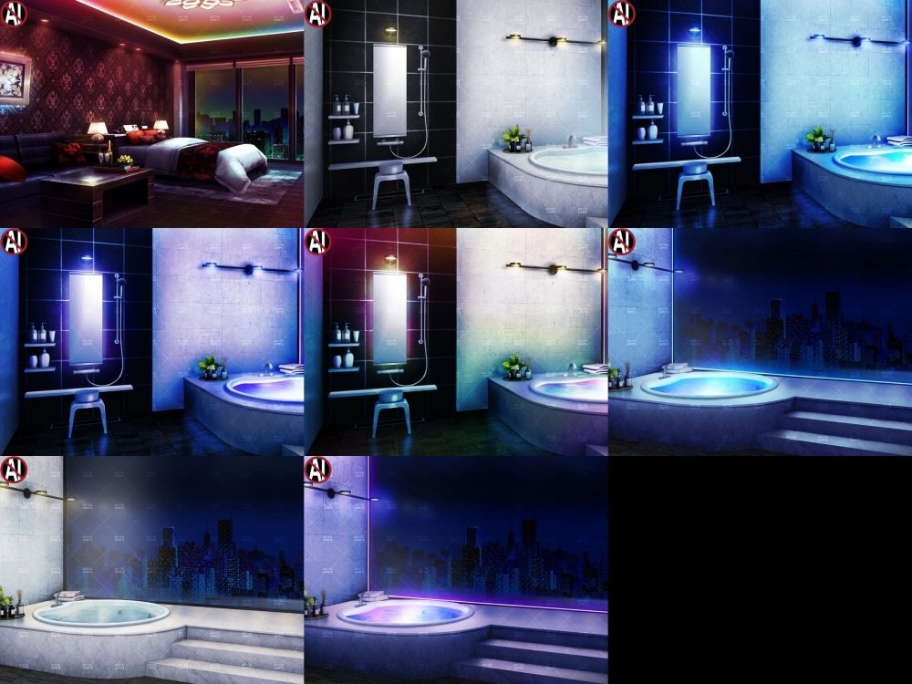 みにくる背景CG素材集『大人の背景』part01 画像2