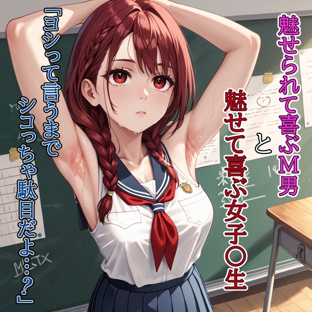 腋コキ女子〇生〜M男を縛る熱い軽蔑の視線〜2 画像1