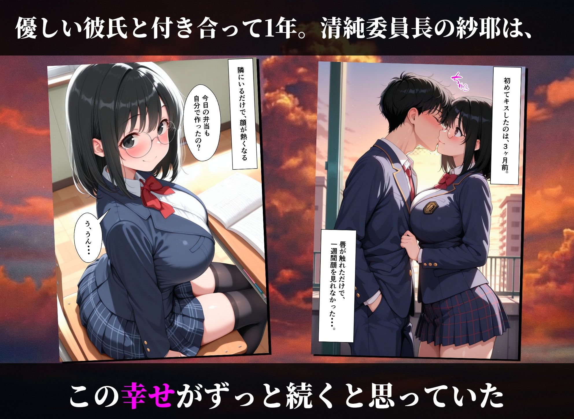 チャラ男の巨根で清純カノジョが壊れた話 画像4