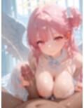 巨乳天使とハーレムエッチ