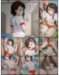 117P！超絶清楚ヒロインの全穴に大人数で大量射精する漫画