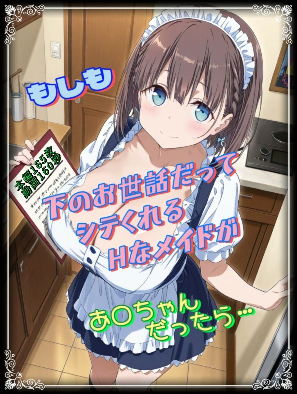 もしも下のお世話だってシテくれるHなメイドがあ○ちゃんだったら 画像1