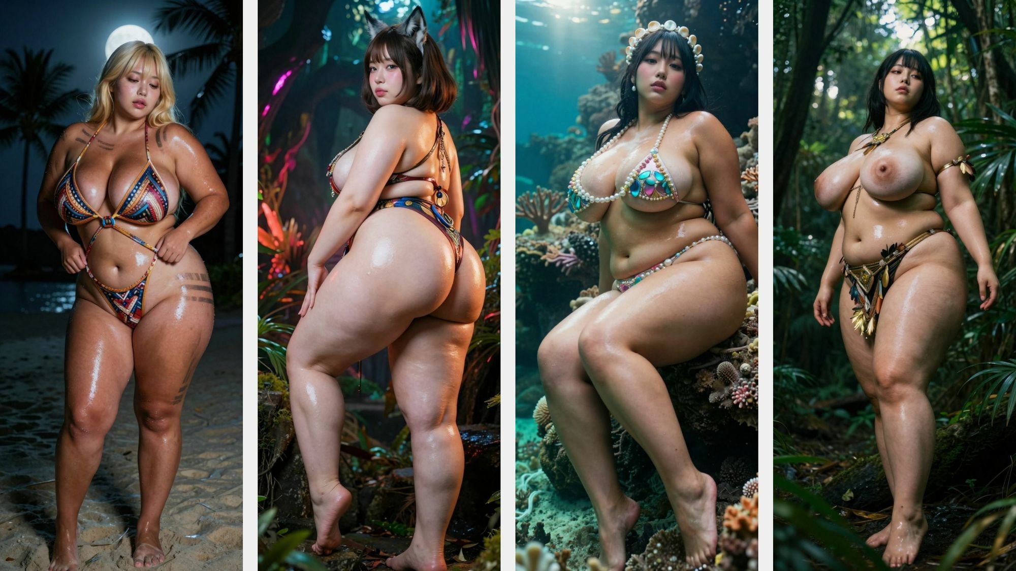 Curvy Collection vol.3 Exotic Tribal 画像4