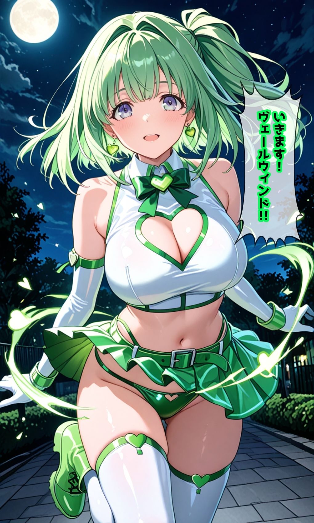 緑の戦士ライム・ヴェール 〜触◯怪魔タクティルの罠〜 画像2