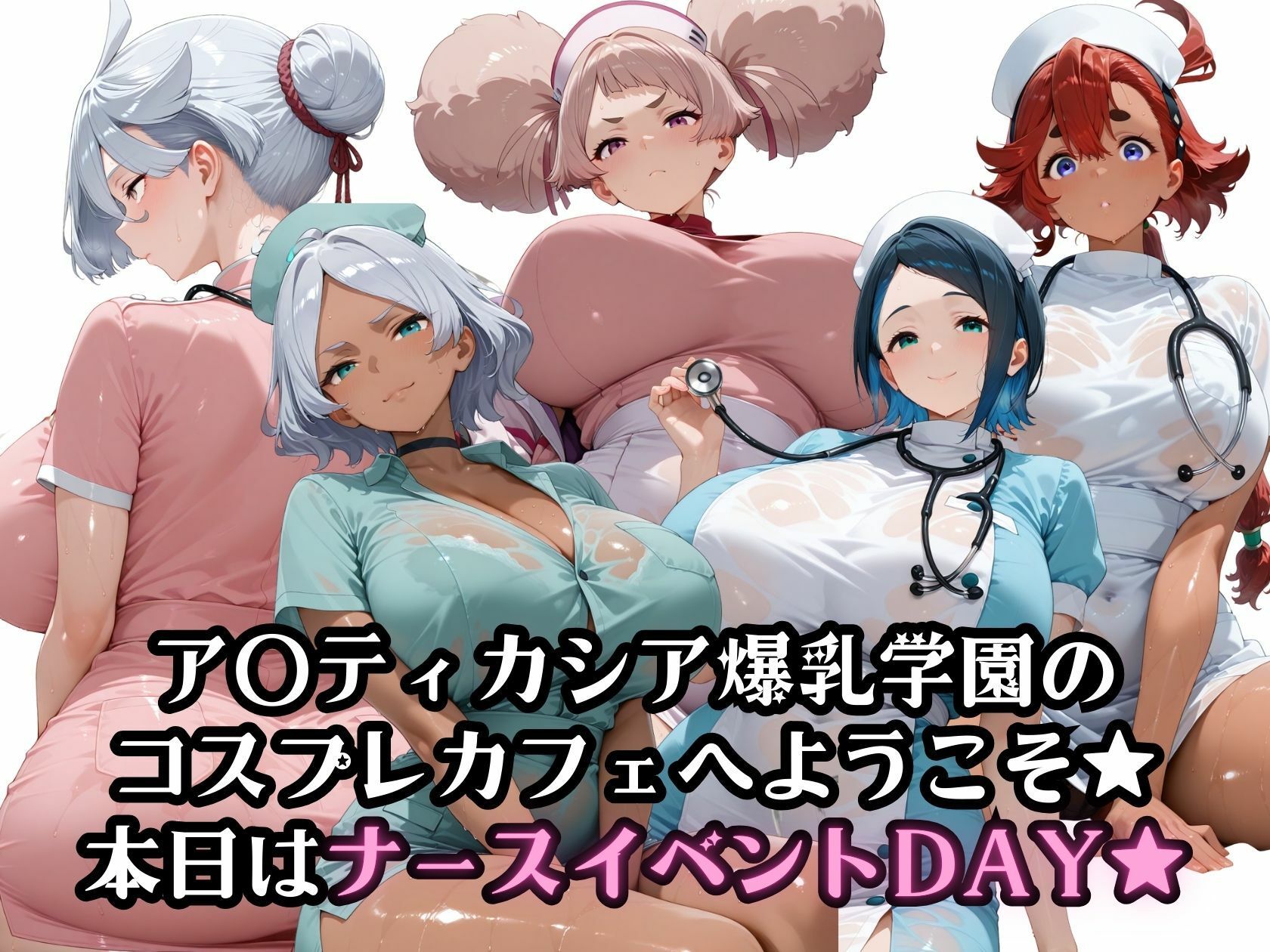 【無料エロ漫画】d_728507 水星のコスプレ女子 魔女のナース誘惑編(オカモトファクトリー)