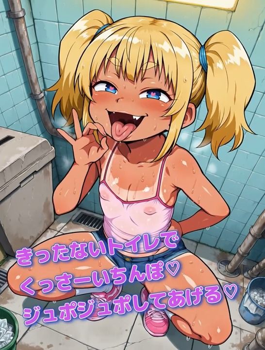 【動画版】メス〇キっ！エリちゃんとトイレであそぼっ！ 褐色〇リビッチのエリちゃんと公衆便所でズッコバコ！最後はぶっかけ中出しピース！【160本以上！】2