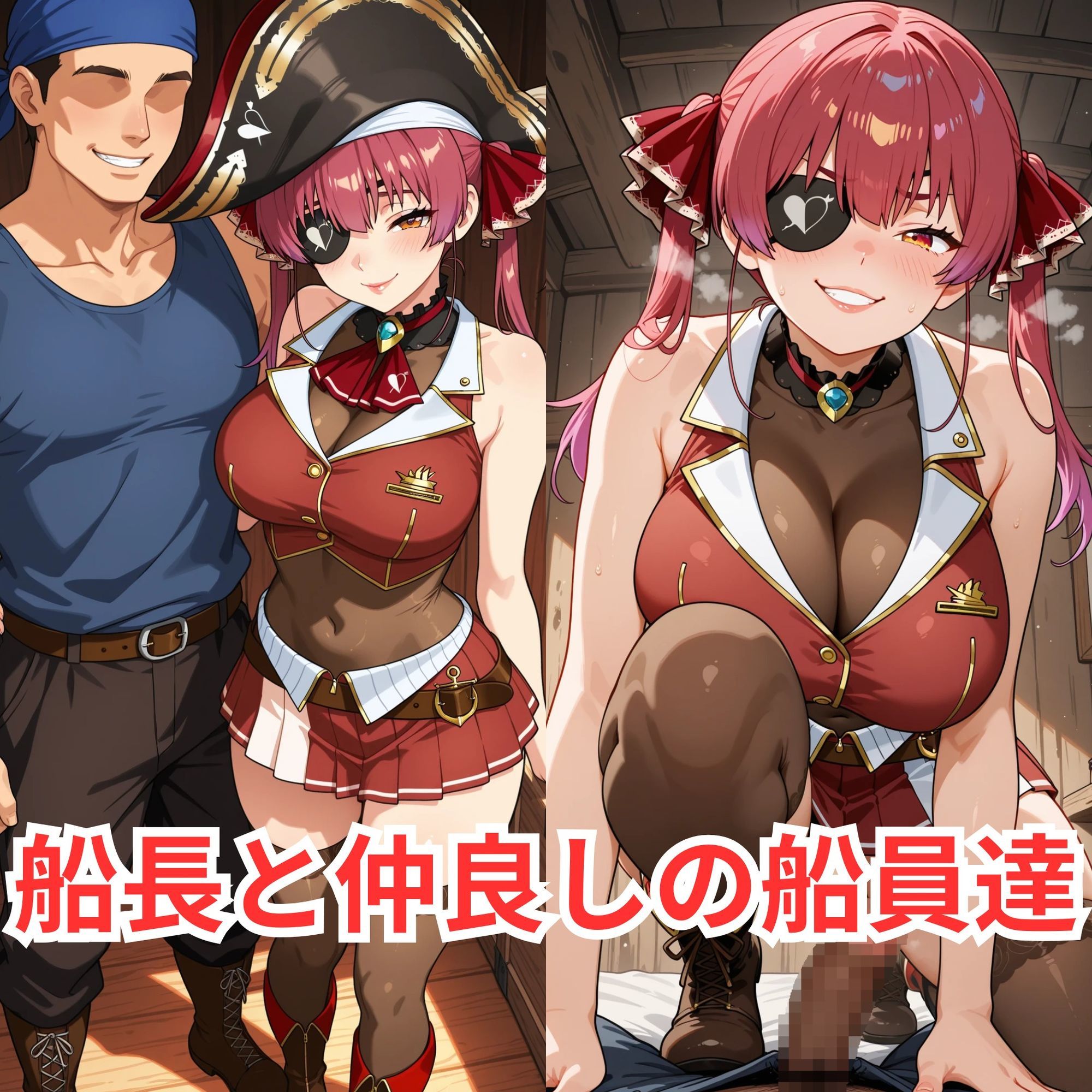 宝生マ〇ンと船員達 ＆ ラ〇ラス・ダークネスと触手 画像2