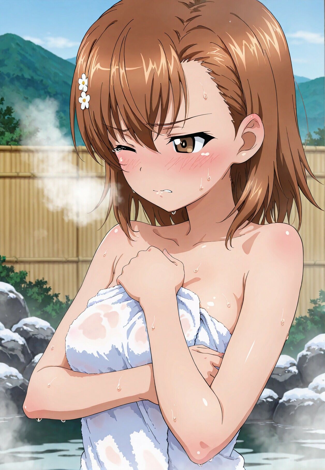 とあるえっちな温泉旅行 画像1