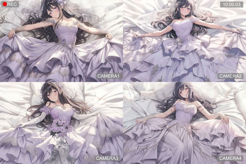 【ドレス美少女48】快楽ドレスの館 画像1