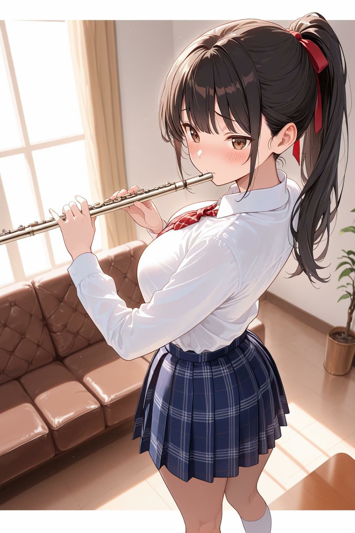 女子校生メス堕ち 〜部活一筋なポニテ黒髪女子に種付け性指導編〜 画像2