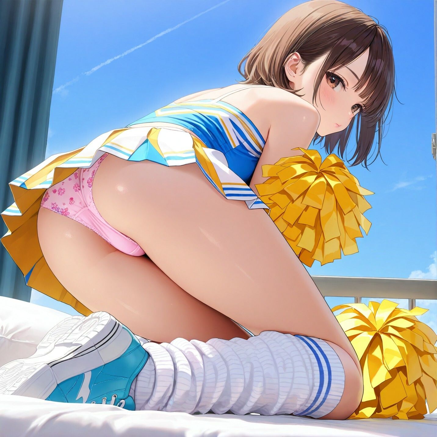 生パンチアガールの四つん這いパンチラ  Vol.2 画像7