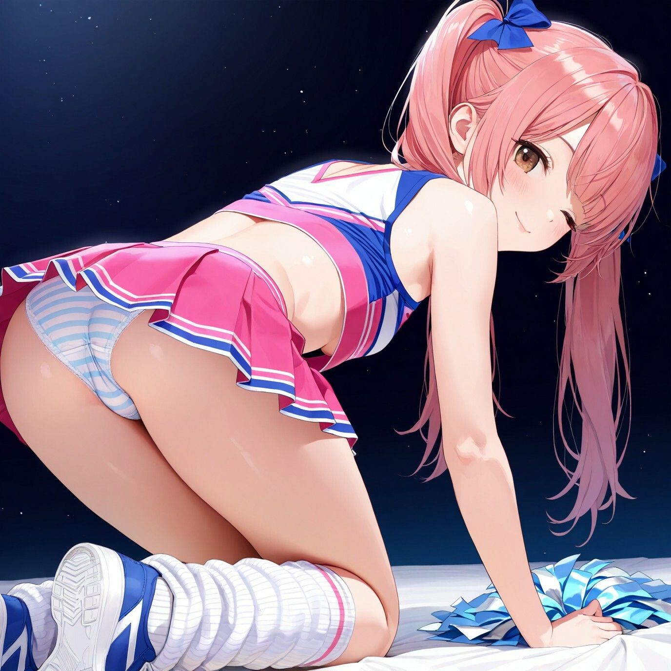 生パンチアガールの四つん這いパンチラ  Vol.2 画像9