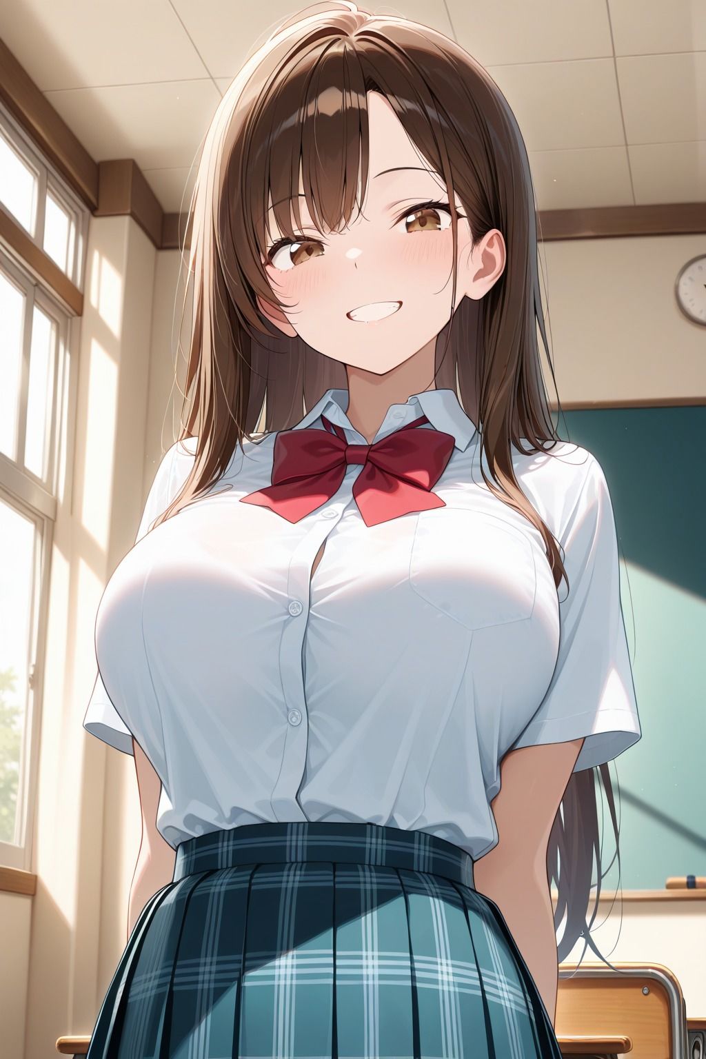 巨乳女子校生をオナホ化 24時間抜き放題の性処理玩具 画像5