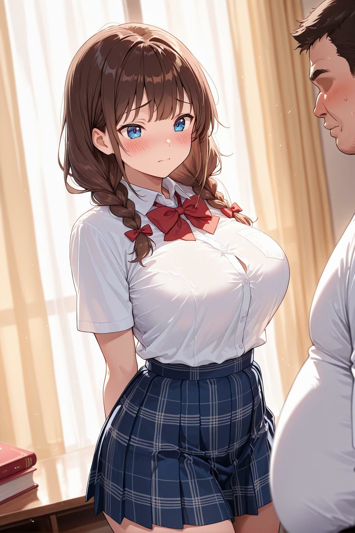 女子校生メス堕ち 〜大人しそうな茶髪女子に種付け性指導編〜 画像2