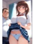 女子校生メス堕ち 〜大人しそうな茶髪女子に種付け性指導編〜