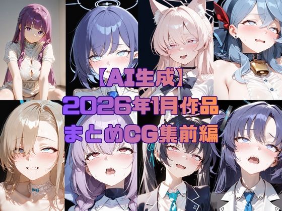 即落ち系の作品をまとめたCG集の前編です【【AI生成】2026年1月作品まとめCG集前編】　by　いちはち