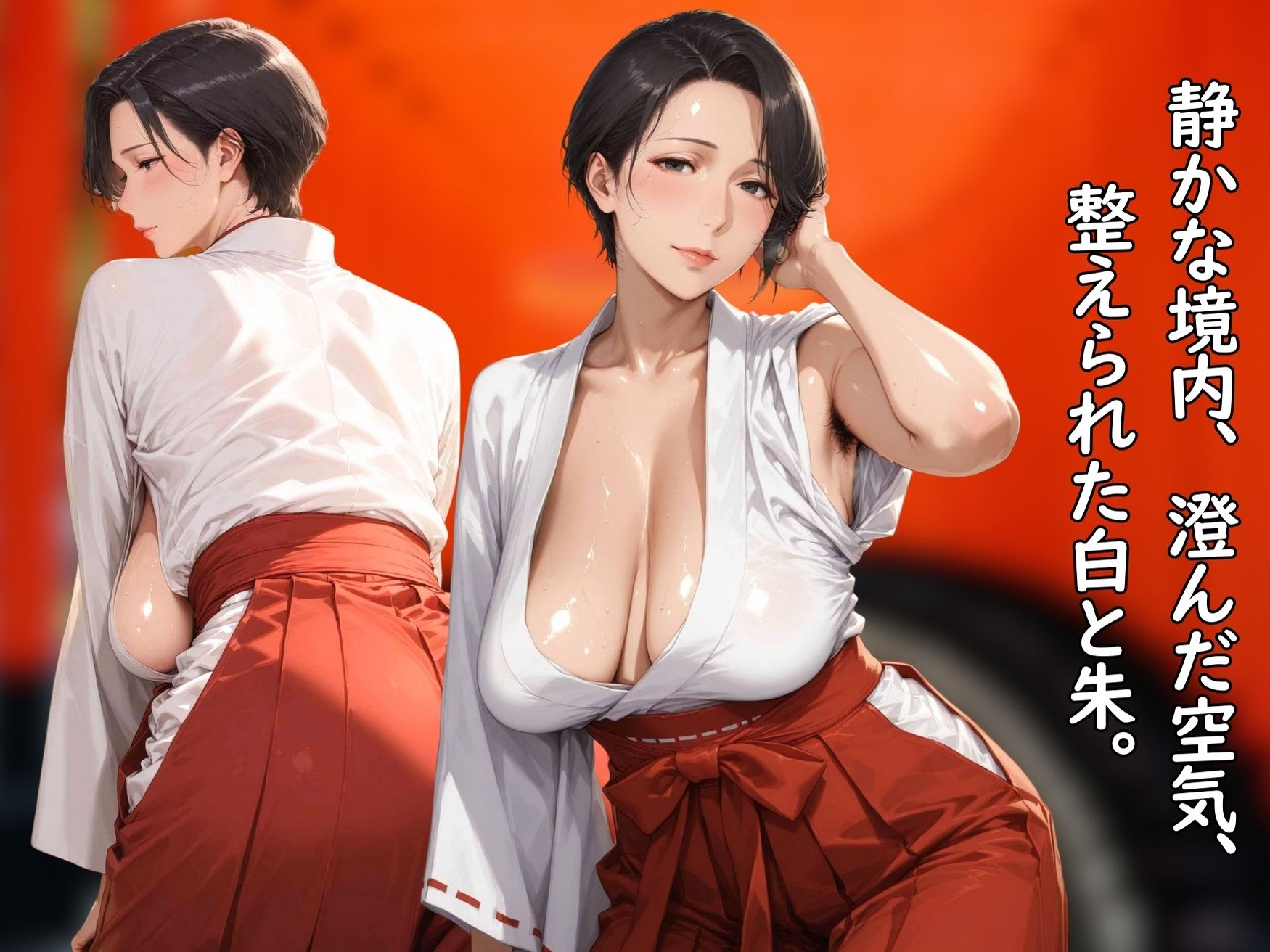 【SEX動画付き】サレ妻熟女 はるの｜巫女編 画像2