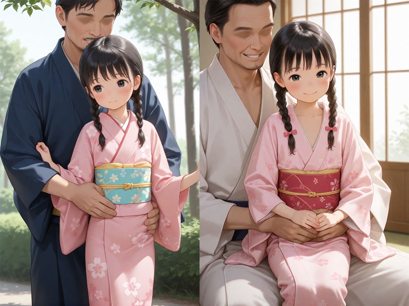 ワレメぺろぺろ温泉旅行_つるぺためいっ子とデカマラおじさん サンプル画像 3