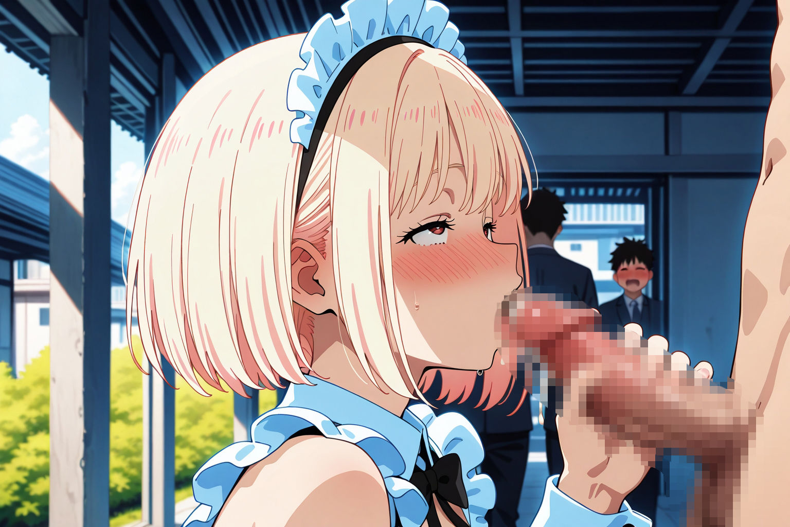 【リ〇リス・リ〇イル】メイド服の○○を××する 画像10