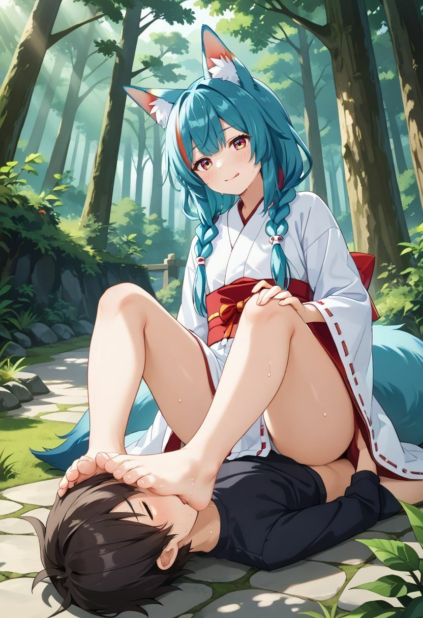 異世界M男は今日も土下座 ケモミミ巫女編 画像3