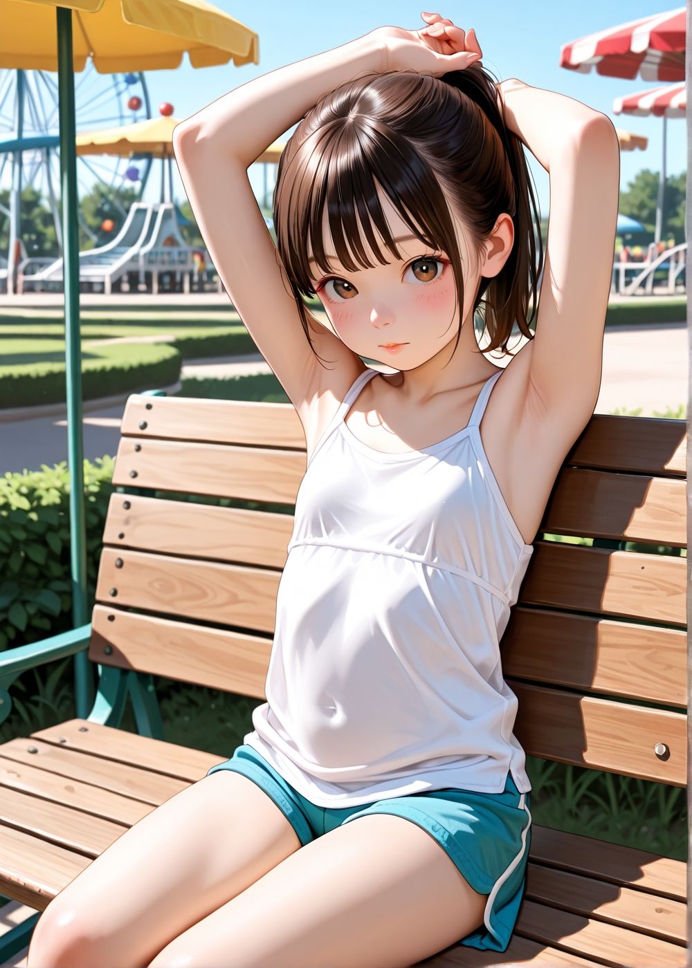 大好きな妹と遊園地デート 画像3