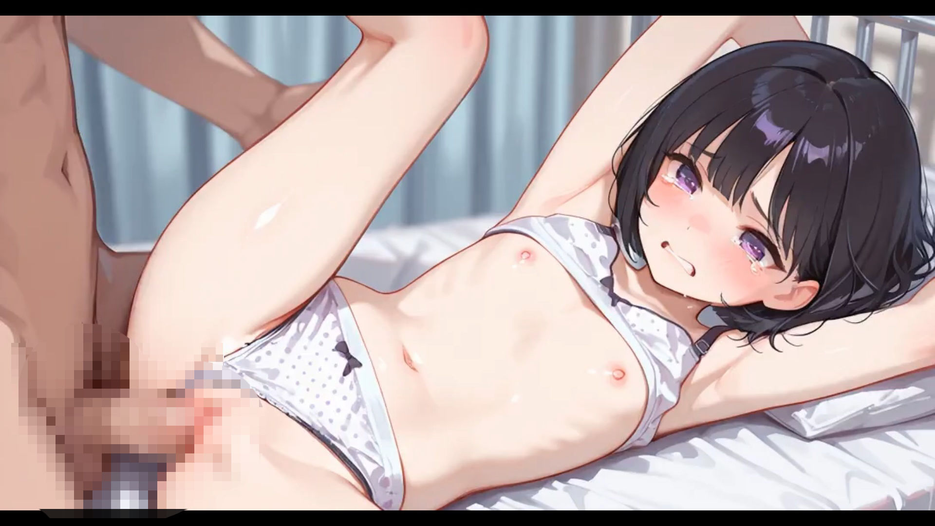 つるぺたJ◯達に保健室で鬼畜中出ししちゃうアニメvol.2 エロ漫画3