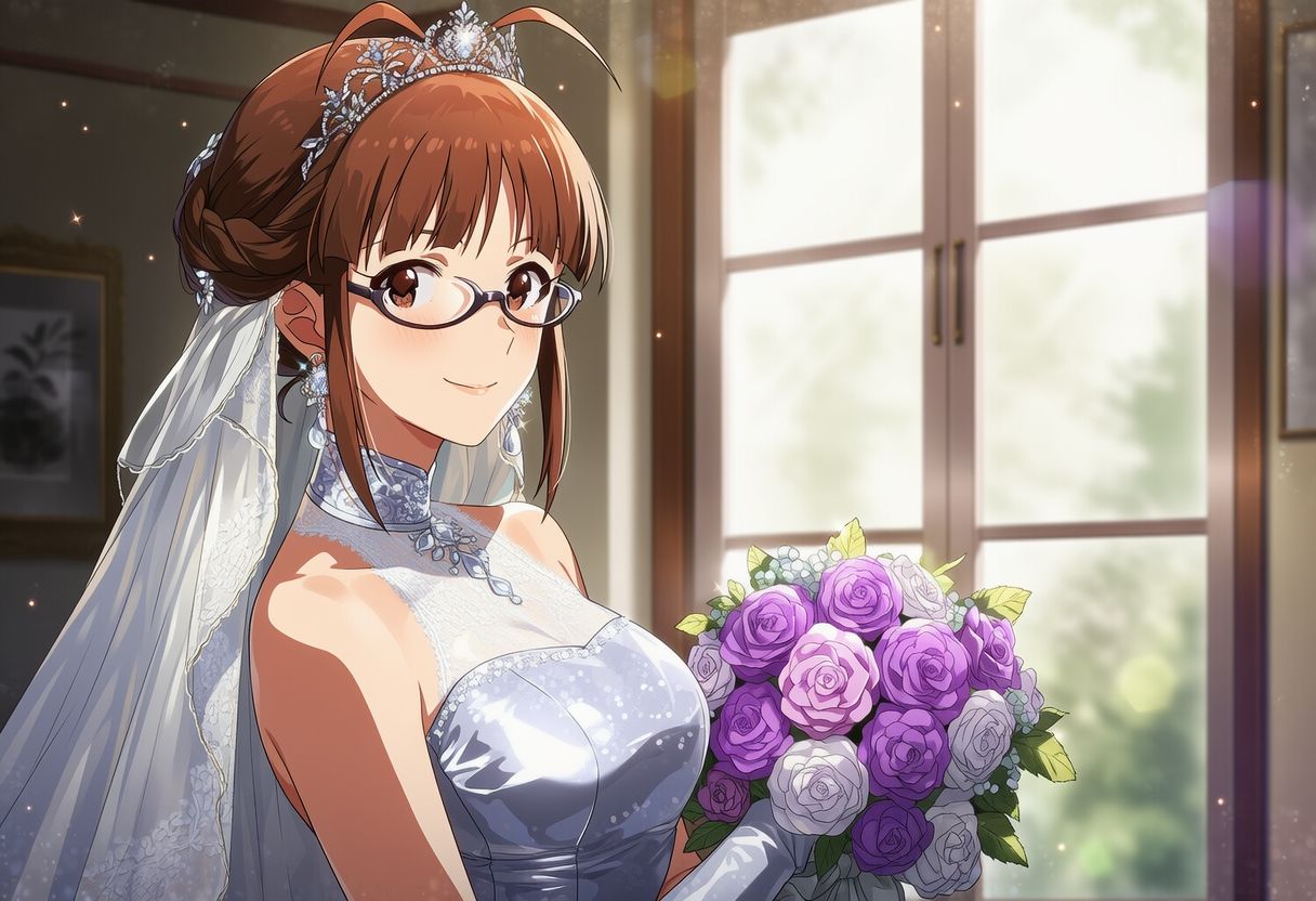 初夜 秋○律子 画像1