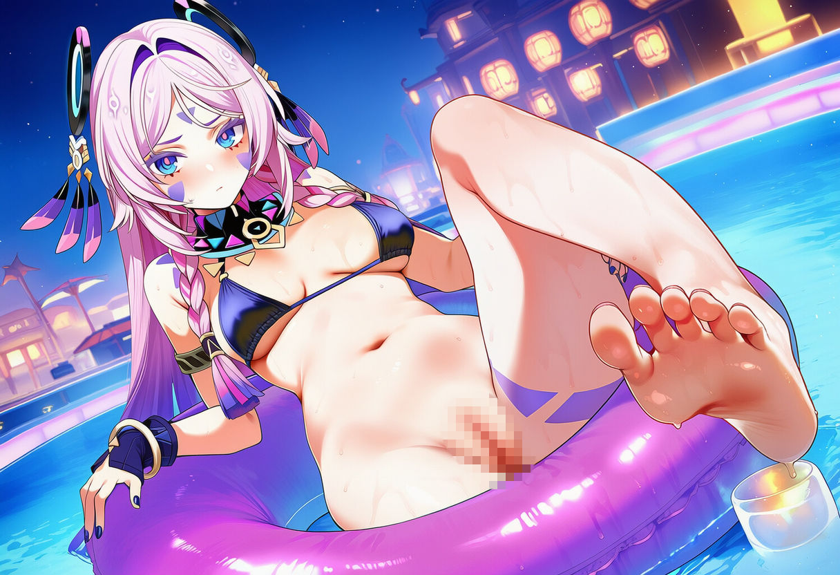 原◯ シ◯ラリ 水着グラビアイラスト集 画像6