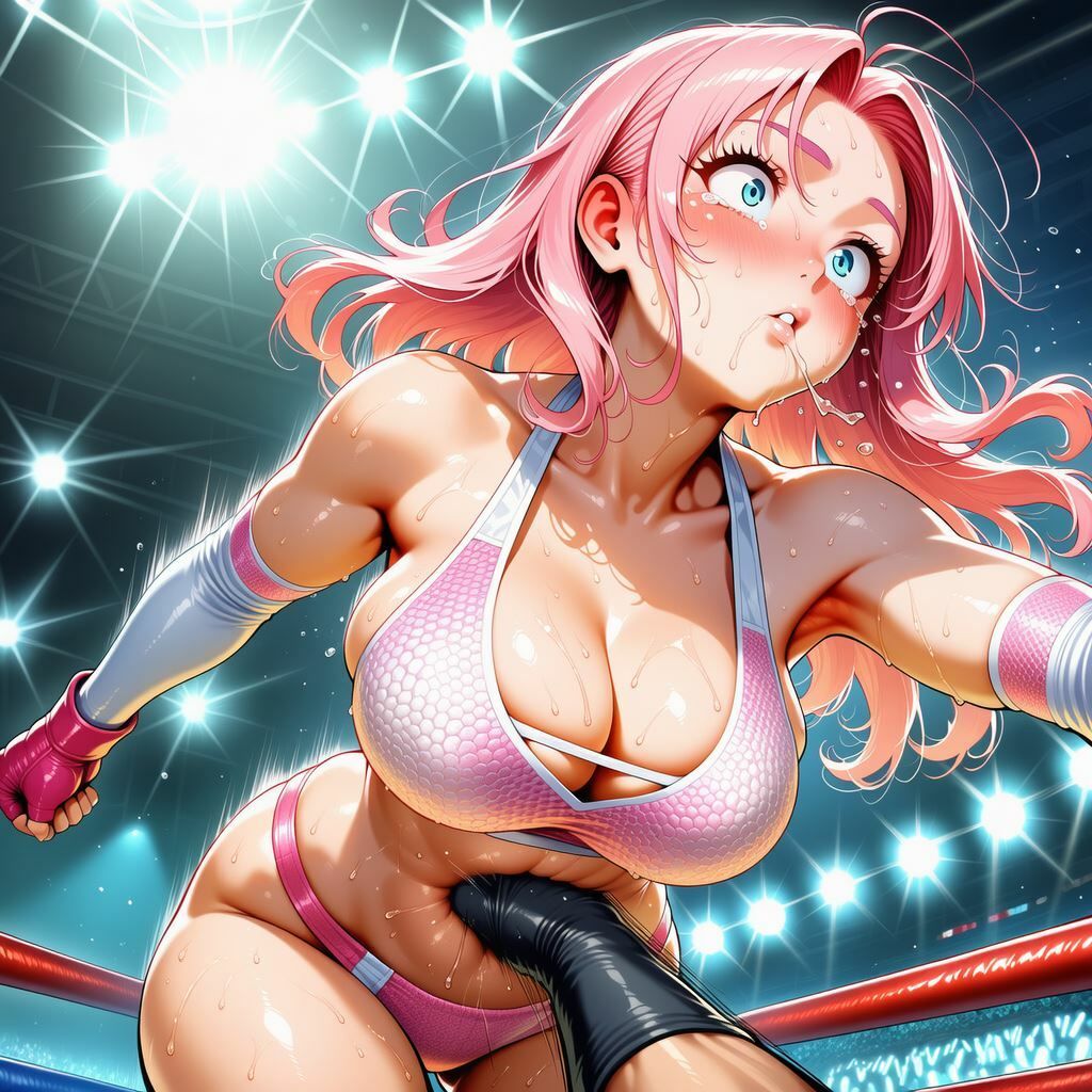 【動画あり】美少女アイドルレスラー完全敗北  〜星宮一花のリョナCG集〜 画像10