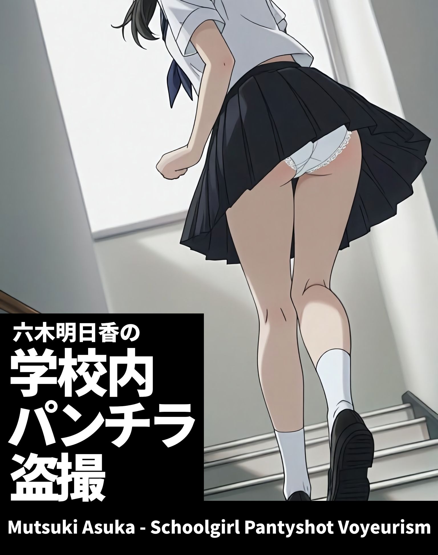 六木明日香の学校内パンチラ盗撮 画像2