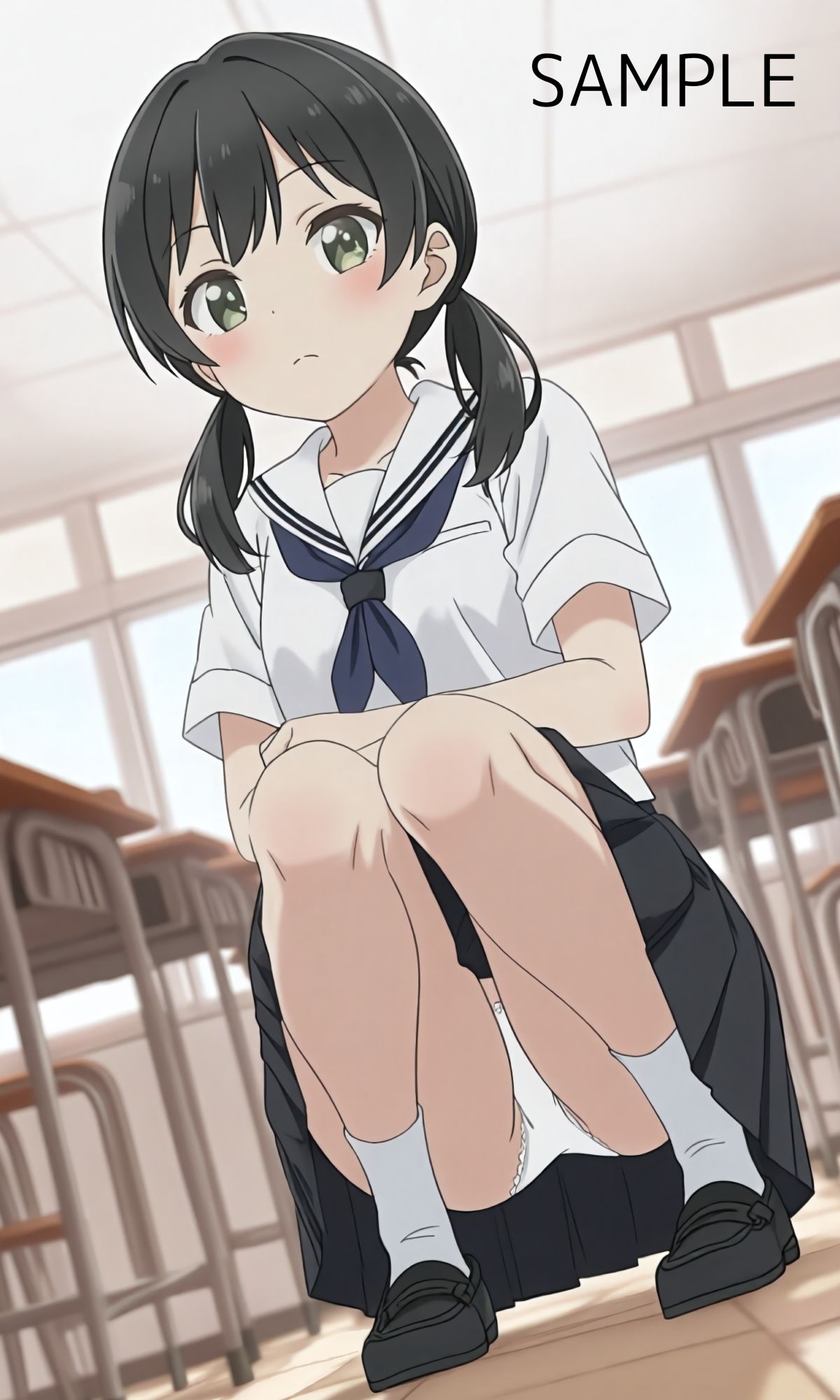 六木明日香の学校内パンチラ盗撮 画像3