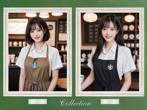 笑顔がかわいいカフェ店員 画像3
